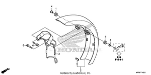 Front Fender (2) Schematic