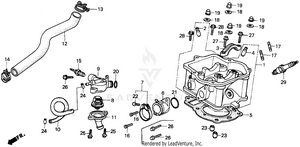 Cylinder Head Schematic