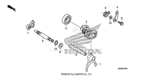 Gearshift Fork Schematic
