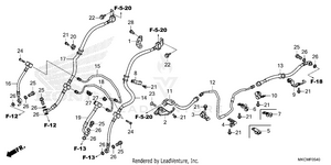 Brake Hose@brake Pipe Schematic