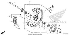 Front Wheel Schematic