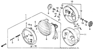 Headlight Schematic