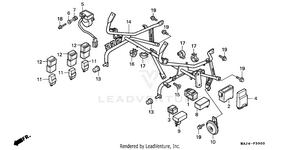 Cowl Stay Schematic