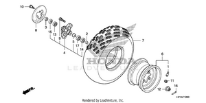 Front Wheel Schematic