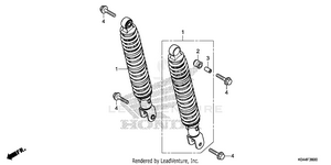 Rear Shock Absorber Schematic