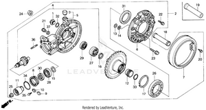 Final Driven Gear Schematic