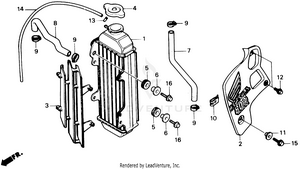 Radiator 88-89 Schematic