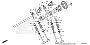 Camshaft@valve Schematic