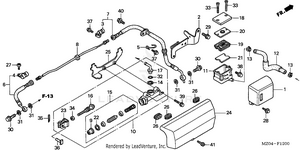 Rear Brake Master Cylinder Schematic