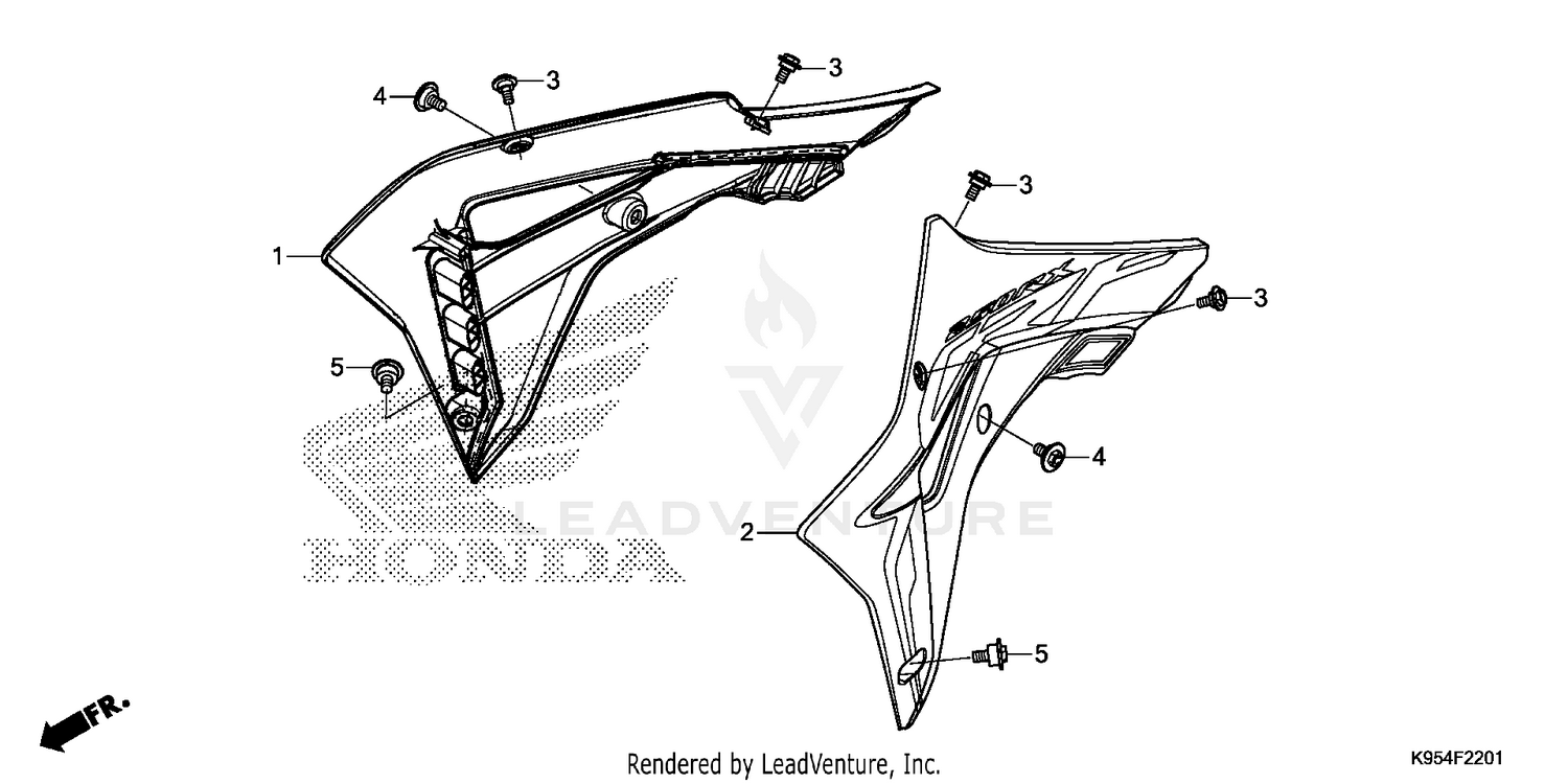 RADIATOR SHROUD (2)