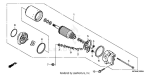 Starting Motor Schematic