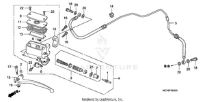 Clutch Master Cylinder Schematic