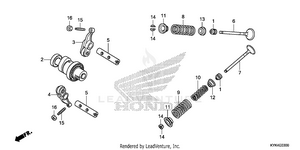 Camshaft@valve Schematic