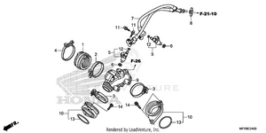 Intake Manifold@injector Schematic