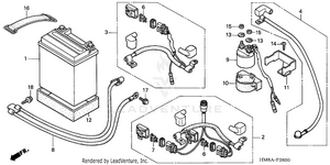 Battery ('02-'04) Schematic