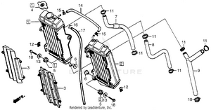 Radiator 85-87 Schematic