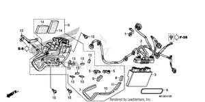 Abs Control Unit         (cbr600ra) Schematic