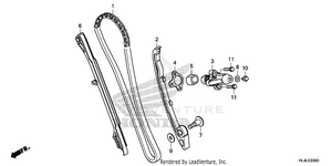 Cam Chain@tensioner Schematic