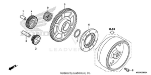 Starting Clutch Schematic