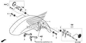 Front Fender Schematic
