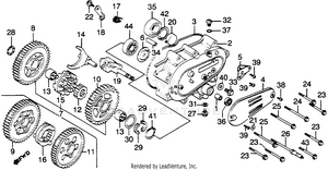Final Gear Case Cover Schematic
