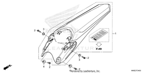 Rear Fender Schematic