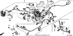 Wire Harness@horn Schematic