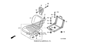Seat (1) Schematic