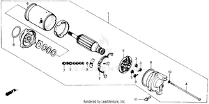 Starter Motor Schematic