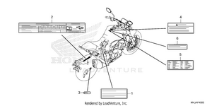 Caution Label Schematic