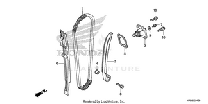 Cam Chain@tensioner Schematic