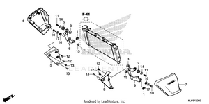 Radiator Cover Schematic
