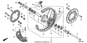 Rear Wheel Schematic