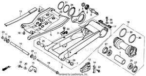 Swingarm 88,89 Schematic
