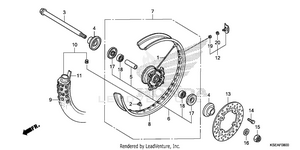 Front Wheel Schematic
