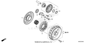 Starting Clutch Schematic