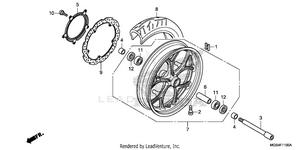 Front Wheel Schematic