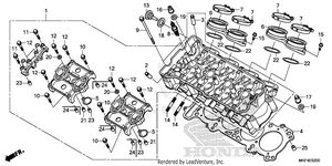 Cylinder Head Schematic