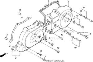 Left Side Cover Schematic