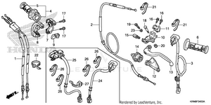 Handle Lever@switch@cable Schematic