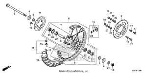 Rear Wheel Schematic