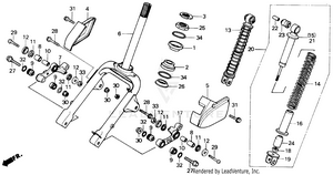 Front Fork Schematic