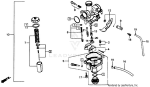 Carburetor 86-93 Schematic