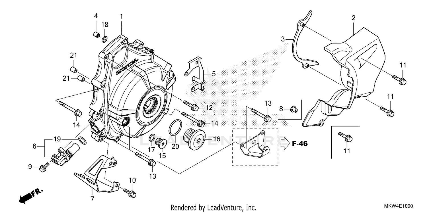 ALTERNATOR COVER