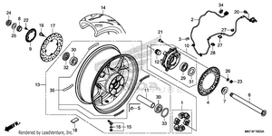 Rear Wheel Schematic