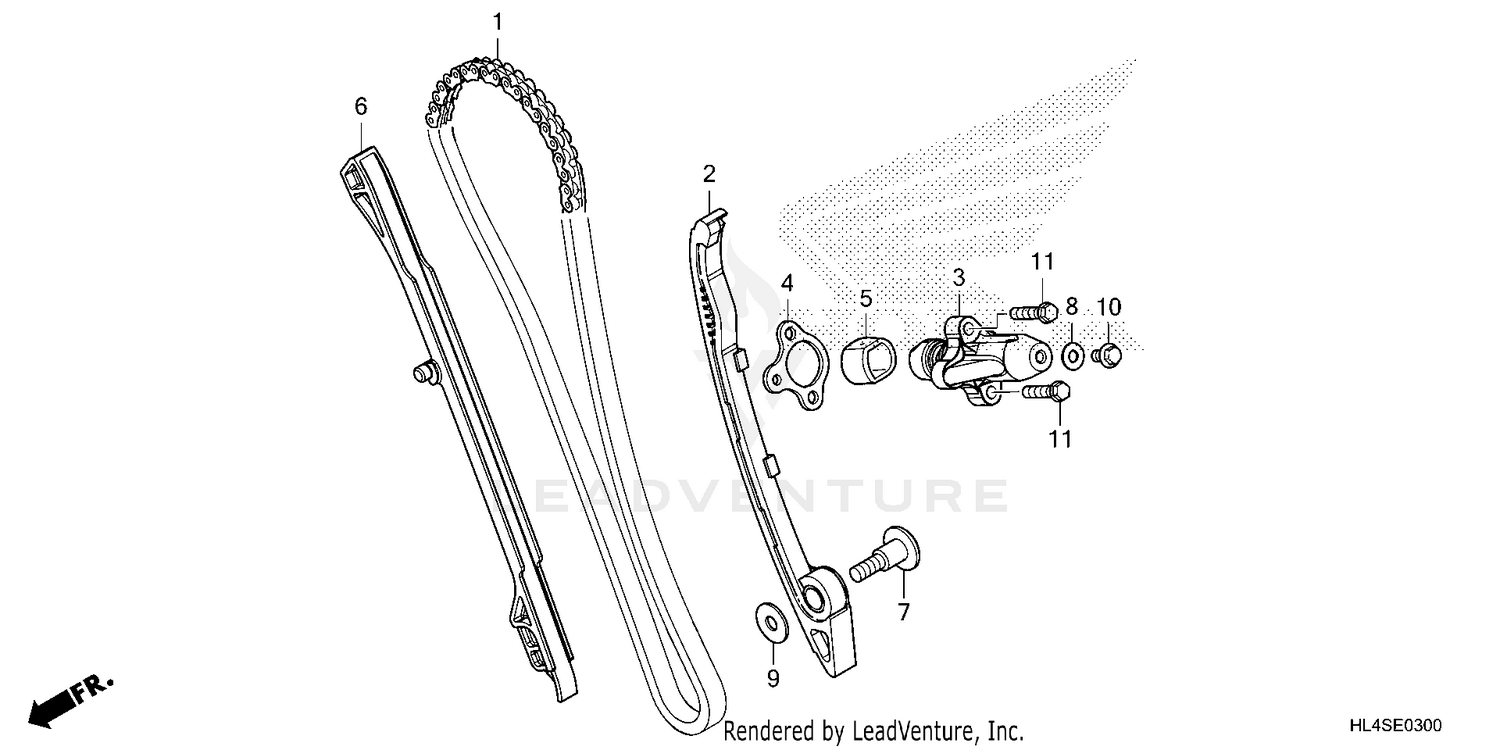 CAM CHAIN@TENSIONER