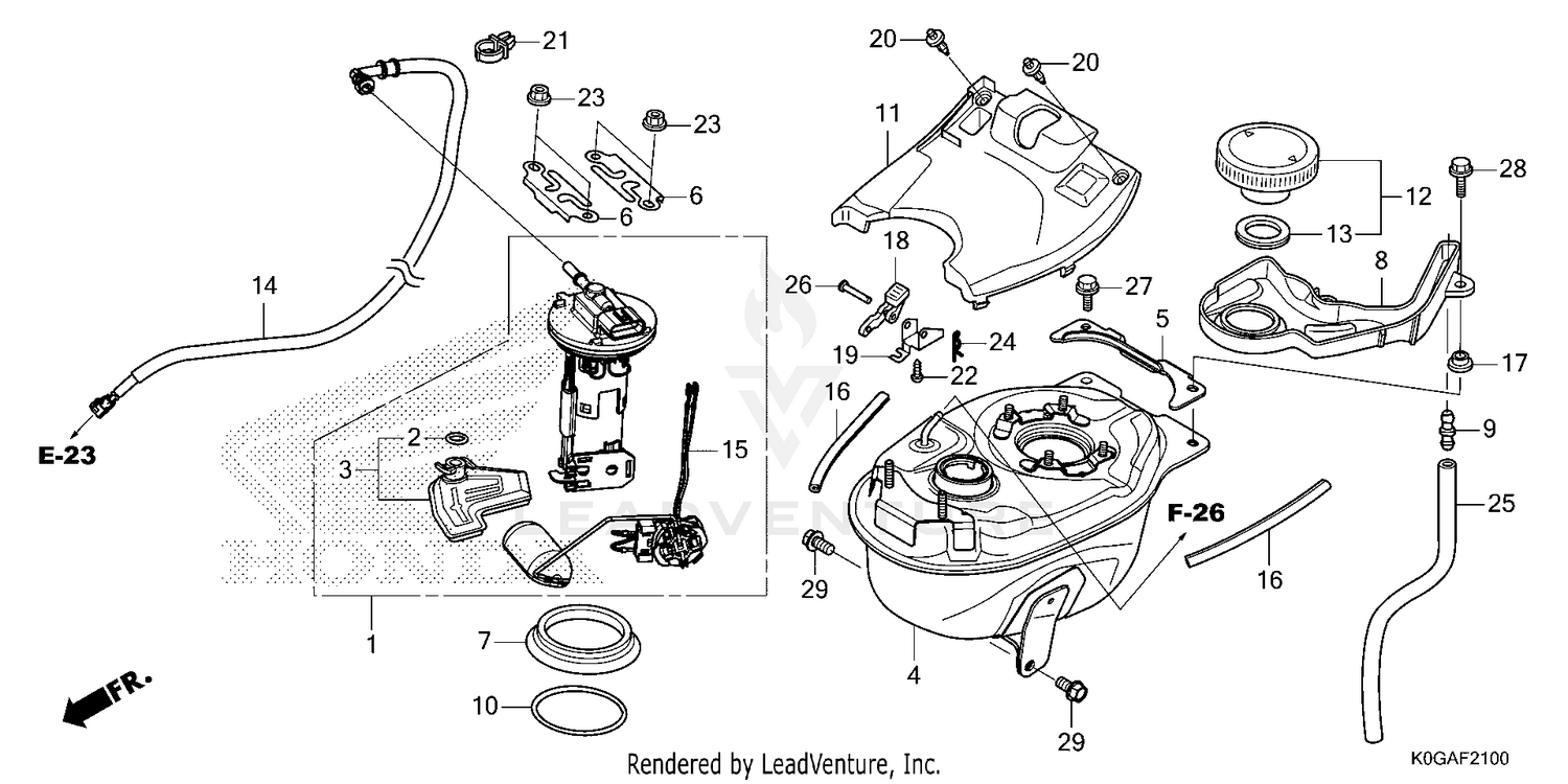 FUEL TANK@FUEL PUMP