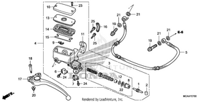 Clutch Master Cylinder Schematic