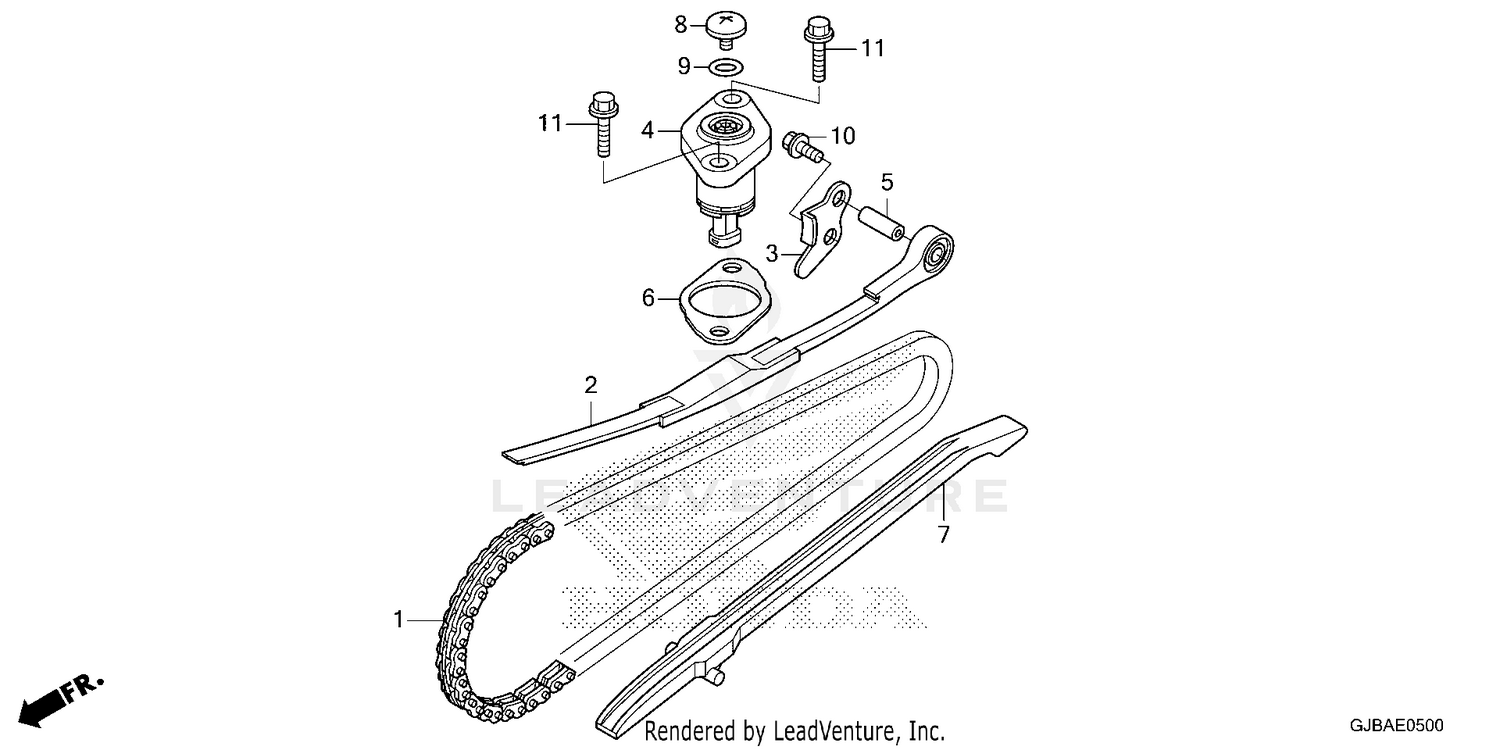 CAM CHAIN@TENSIONER