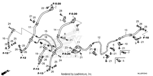 Brake Hose@brake Pipe Schematic